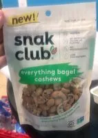 Mängden socker i Everything bagel cashews