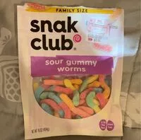 Mängden socker i Sour gummy worms