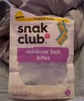 Mängden socker i Rainbow Belt Bites
