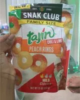 Mängden socker i Tajin chili & lime peach rings