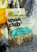 Mängden socker i snak club salted penuts