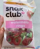 Mängden socker i Watermelon Rings