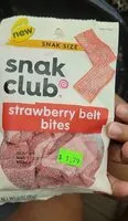 Mängden socker i Strawberry belt bites