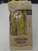 Mängden socker i Coronation Chicken Sandwich