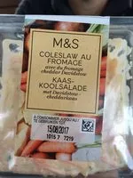 Mängden socker i Coleslaw au fromage