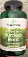 Mängden socker i Burdock root