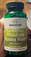 Mängden socker i Rhodiola Rosea Root