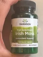 Mängden socker i Irish moss