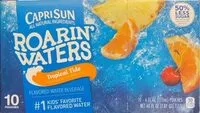 Mängden socker i Roarin waters tropical fruit juice drink pouches