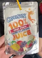 Mängden socker i 100% fruit punch juice