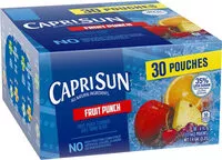 Mängden socker i Cooler juice drink variety pouches