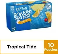 Mängden socker i Roarin waters tropical tide fruit flavored water