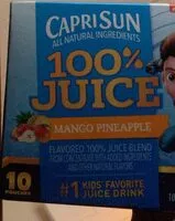 Mängden socker i 100% juice