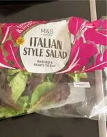 Mängden socker i Italian style salad