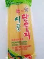 Mängden socker i Radis Jaune Marinés (Danmuji)