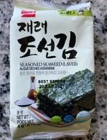 Mängden socker i Seasoned seaweed