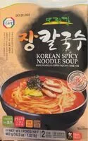Mängden socker i Korean spicy noodle soup