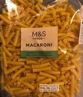 Mängden socker i Macaroni