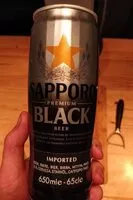 Mängden socker i Sapporo Premium black beer