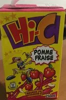 Mängden socker i Hi-C pomme fraise