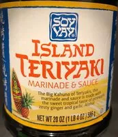 Mängden socker i Island teriyaki marinade sauce