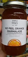 Mängden socker i No peel orange marmalade