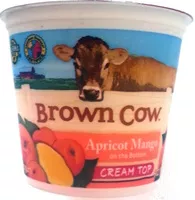 Mängden socker i Whole milk yogurt apricot mango