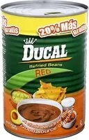 Mängden socker i Refried red beans