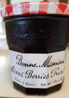 Mängden socker i Mixed Berries Preserves