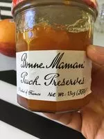 Mängden socker i Bonne Maman - French Peach Jam, 370g (13oz)