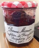 Mängden socker i Confiture de framboise