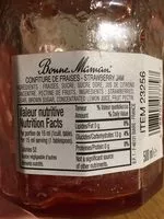 Mängden socker i Confiture de fraises