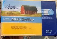 Mängden socker i Mild cheese