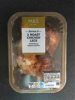 Mängden socker i 2 Roast Chicken Legs