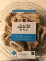 Mängden socker i Calamari Rings