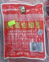 Mängden socker i Chinese Style Sausage