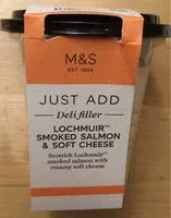 Mängden socker i Lochmuir Smoked Salmon & Soft Cheese