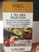 Mängden socker i 3 Tex Mex Selection