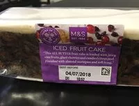 Mängden socker i Inédit Fruit Cake
