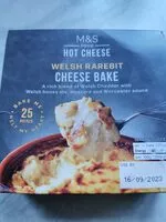 Mängden socker i Welsh rarebit cheese bake