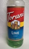 Mängden socker i Lime syrup
