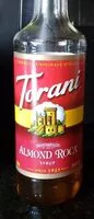Mängden socker i Almond Roca Syrup