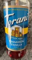 Mängden socker i Sugar Free Cinnamon Vanilla Syrup