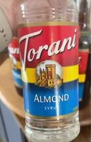 Mängden socker i Almond flavored coffee syrup