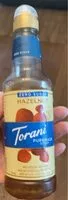 Mängden socker i Zero sugar hazelnut