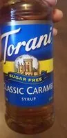 Mängden socker i Sugar free classic caramel syrup ounce