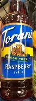 Mängden socker i Sugar Free Raspberry Flavoring Syrup
