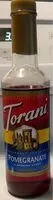 Mängden socker i Pomegranate flavoring syrup