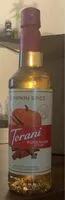 Mängden socker i Pumpkin spice pure made syrup
