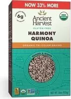 Mängden socker i Ancient Harvest Organic Harmony Quinoa, 16oz